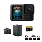 【GoPro】HERO 13 雙充電量加倍套組─[正成公司貨]