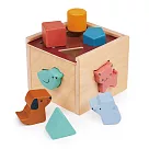 【美國 Mentari】形狀配對小寶盒(木製玩具/認知發展)