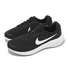 Nike 慢跑鞋 Revolution 7 男鞋 寬楦 黑 白 緩衝 輕量 運動鞋 FB8501─002
