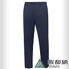 【ATUNAS 歐都納】男款SOFTSHELL防風保暖刷毛長褲A1PA2416M─ M 深藍