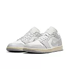 NIKE WMNS AIR JORDAN 1 LOW 女休閒鞋─白灰─DC0774103 US7 白色