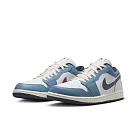 NIKE AIR JORDAN 1 LOW SE 男休閒鞋─白藍─HM3711144 US10 白色
