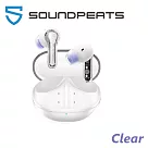 SOUNDPEATS Clear 透明系無線耳機 藍牙耳機 4色 公司貨保固一年 透白色