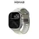 美國NOMAD Apple Watch專用運動風FKM橡膠錶帶─49/46/45/44mm 砂石白