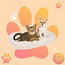 韋民 暖絨柔軟寵物睡墊 寵物舒眠床 犬貓狗睡窩 保暖墊 毛絨窩 睡墊 床墊 睡床 寵物窩 犬貓適用─ 暖絨柔軟寵物睡墊S