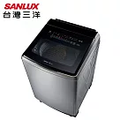 台灣三洋17公斤DD直流變頻超音波洗衣機(內外不鏽鋼)SW─V17SA