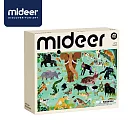 《MiDeer》── 學習拼圖─非洲動物(126pcs) ☆