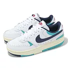 Nike 休閒鞋 Wmns Gamma Force 女鞋 白 藍 厚底 低筒 運動鞋 DX9176─300