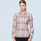 【荒野wildland】女彈性格紋內刷毛保暖襯衫乾燥玫瑰 XL 乾燥玫瑰
