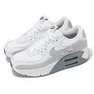 Nike 休閒鞋 Air Max 90 LV8 女鞋 白 灰 厚底 增高 氣墊 HQ3456─191