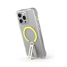 SKINARMA iPhone 16 Pro / 16 Pro Max Helix 磁吸帶支架相機鈕防摔手機殼 iPhone 16 Pro Max 透明