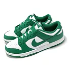 Nike 休閒鞋 Dunk Low 男鞋 女鞋 綠 祖母綠 白 復古 低筒 HF5441─101