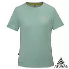 【ATUNAS 歐都納】女款POLARTEC DELTA吸濕排汗透氣快乾短袖T恤A1TS2503W─ S 霧綠