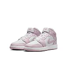 NIKE AIR JORDAN 1 MID (GS) 中大童 女籃球鞋─DQ8423608 US7 粉紅色