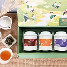 【無藏嚴選】花入紅茶 三入大罐裝綜合茶禮【桂花紅茶+玫瑰紅茶+薰衣草紅茶】(品牌款包裝)
