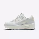 Nike Air Max 90 Lv8 [HF0782─100] 女 休閒鞋 運動 復古 雙層氣墊 緩震 厚底 白 淺灰