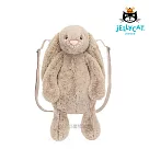 英國 JELLYCAT 拿鐵灰兔背包 Bashful Beige Bunny Backpack