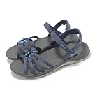 Teva 涼鞋 W Tirra Traveler 女鞋 藍 黑 親水 防滑 快乾 涼拖鞋 1166130CRWN