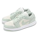 Nike 休閒鞋 Wmns Air Jordan 1 Low SE 女鞋 男鞋 綠 米 AJ1 HF4078─100