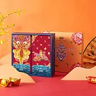 【端午公益禮盒】無藏_祝福茶食 緣聚福來B2─好禮成雙禮盒_綜合2款茶餅(煎餅+千層棒)