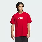 ADIDAS CM GFX TEE 男短袖上衣─JZ4195 L 紅色