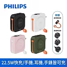 PHILIPS 飛利浦 FunCube 2.0多合一螢幕顯示行動電源 DLP4348 (白)