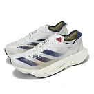 adidas 競速跑鞋 Adizero Adios Pro 3 W 女鞋 灰 藍 緩震 回彈 運動鞋 愛迪達 IG6424