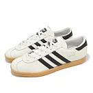 adidas 休閒鞋 Stadt 男鞋 女鞋 米白 黑 復古 膠底 愛迪達 JS4606 23cm 米白 黑