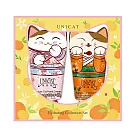 【UNICAT 變臉貓】送禮首選 橙心橙意招財貓護手霜2入禮盒