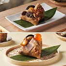 [圓山大飯店] 山海饗宴禮盒6入(鮑魚東坡粽3入/羊肚菌群菇素粽3入)(含運)
