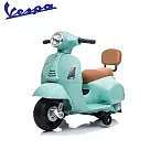 義大利【Vespa】迷你電動玩具車靠背款 綠
