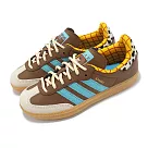 adidas x 玩具總動員 休閒鞋 Samba OG C 中童 棕 藍 胡迪 聯名 小朋友 德訓鞋 愛迪達 JI3099