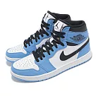 Nike 高爾夫球鞋 Air Jordan 1 High Golf 男鞋 藍 白 黑 休閒鞋 AJ1 DQ0660─400