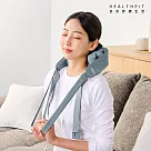 【HEALTHPIT日式舒適生活】輕肩自在 免手持頸肩按摩器 HH─562 (無線隨處使用/手拉式綁帶設計)