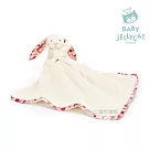 英國 JELLYCAT 安撫巾 碎花典雅白兔 Berry