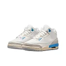 Air Jordan 3 Lucky Shorts 幸運短褲 白藍 GS AJ3 運動鞋 休閒鞋 大童鞋 DM0967─101 23.5寬楦 白藍