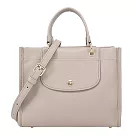 LONGCHAMP CABAS LONGCHAMP系列梅蒂斯羊皮手提/斜背兩用包(小) 泥褐