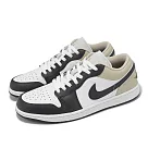 Nike 休閒鞋 Air Jordan 1 Low 男鞋 黑 AJ1 黑 米白 低筒 553558─153