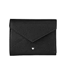 MONT BLANC Sartorial 匠心系列三折信封式短夾 (黑色)