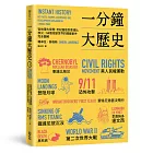 一分鐘大歷史：從地理大發現、世紀瘟疫到車諾比核災，160個改變世界的關鍵事件完全圖解