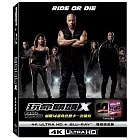 玩命關頭X UHD+BD 雙碟鐵盒版 (Family款)