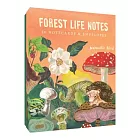 法國藝術家Nathalie Lété森林動物萬用卡(20張) Forest Life Notes: 20 Notecards & Envelopes (Cute Office Supplies, Cute Desk Accessories, Back to School Supplies)