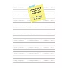 Handwriting Book For Preschool - 150 pages 8.5＂ x 11＂: Blank Handwriting Practice Sheets