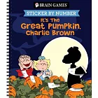 Brain Games - Sticker by Number: It’s the Great Pumpkin, Charlie Brown