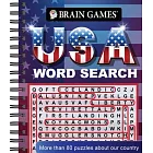 Brain Games - USA Word Search (#6): More Than 80 Puzzles about Our Country Volume 6