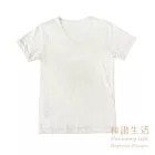 【和諧生活有機棉】紳士舒棉短袖內衣M原棉米白