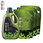 茶寶 淨覺茶 天然茶籽洗衣素1+3入超值組
