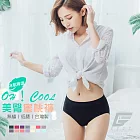 GIAT台灣製超彈力透氣美臀蜜桃內褲-低腰款 F 黑色