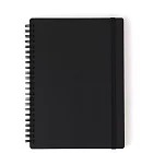 [MUJI無印良品]上質紙雙環筆記本(6mm橫線).附帶/80張.A5