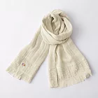 【日本ORIM今治毛巾】抗UV瞬吸汗 柔軟純棉 毛巾薄圍巾 ‧ 米色